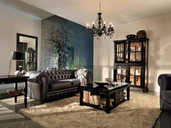 Итальянская гостиная в современном классическом