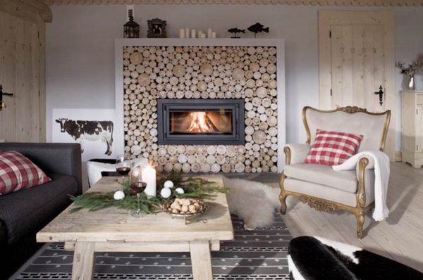 Дизайн гостиной с электрокамином Дизайн гостиной с электрокамином