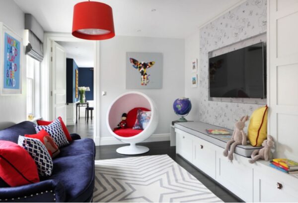 Дизайн детской-гостиной