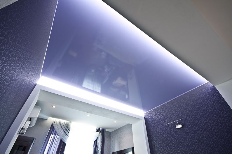 Плюси та мінуси натяжних стель