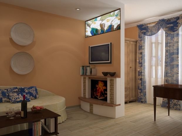 Фотографія: Вітальня в стилі Скандинавський, Декор інтер'єру, Малогабаритна квартира, Квартира, Студія