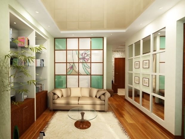 Фотографія: Вітальня в стилі Сучасний, Декор інтер'єру, Малогабаритна квартира, Квартира, Студія