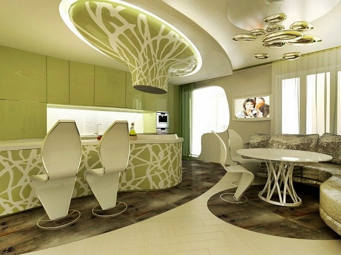 Бионика в интерьере стиль бионика в интерьере