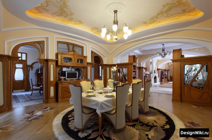 Дизайн в стиле модерн