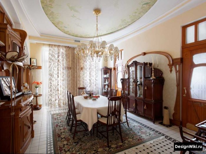 Стиль модерн в интерьере квартиры