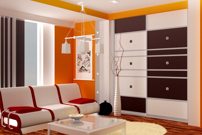 Яскрава вітальня