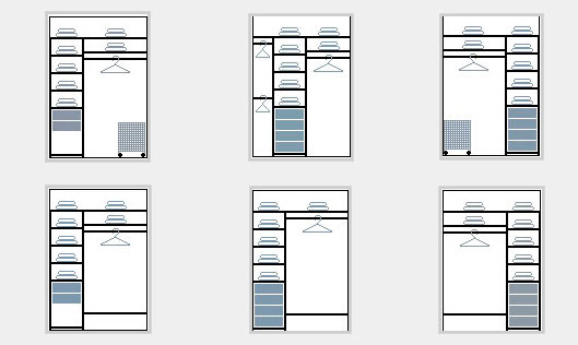 Шафи з двома дверима