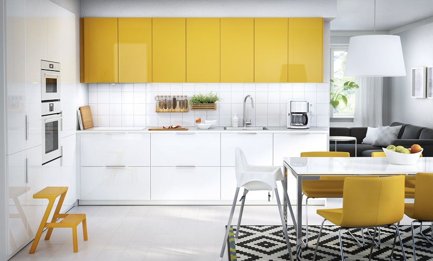 Кухня икеа в інтер'єрі Кухня икеа в інтер'єрі