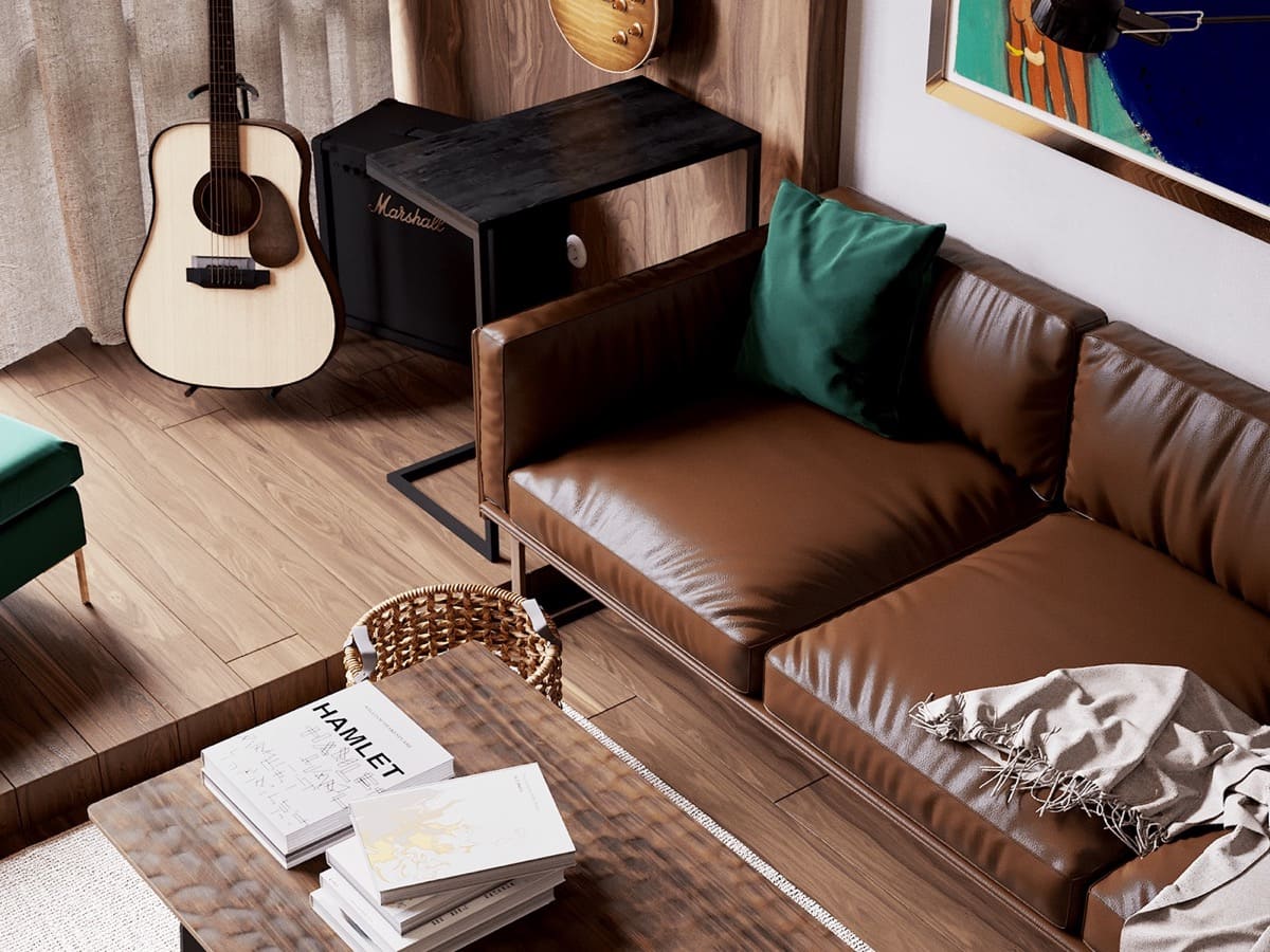 дизайн інтер'єру модної квартири фото 64