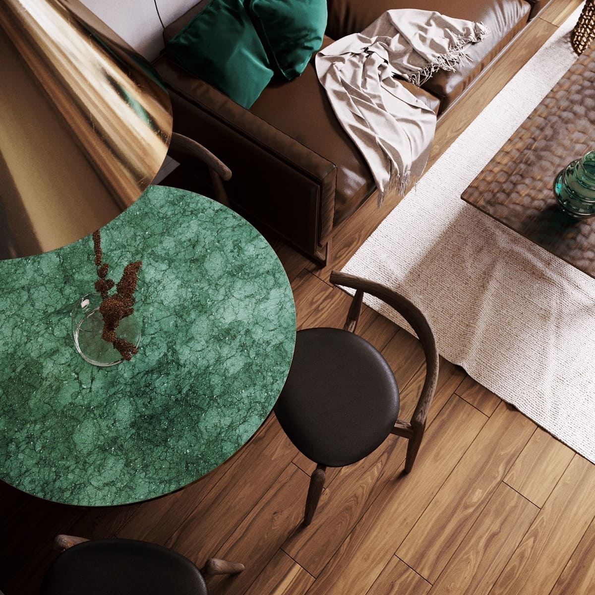 дизайн інтер'єру модної квартири фото 65