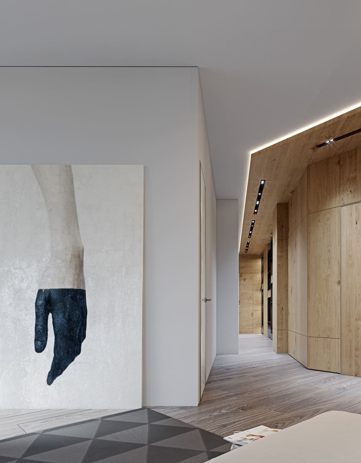 дизайн інтер'єру модної квартири фото 83