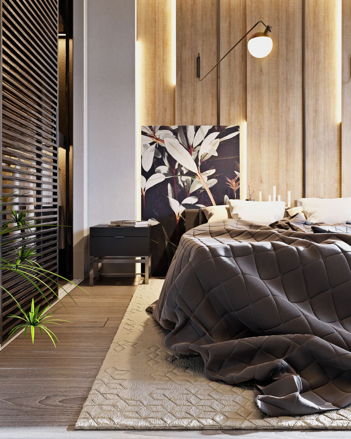 дизайн інтер'єру модної квартири фото 24