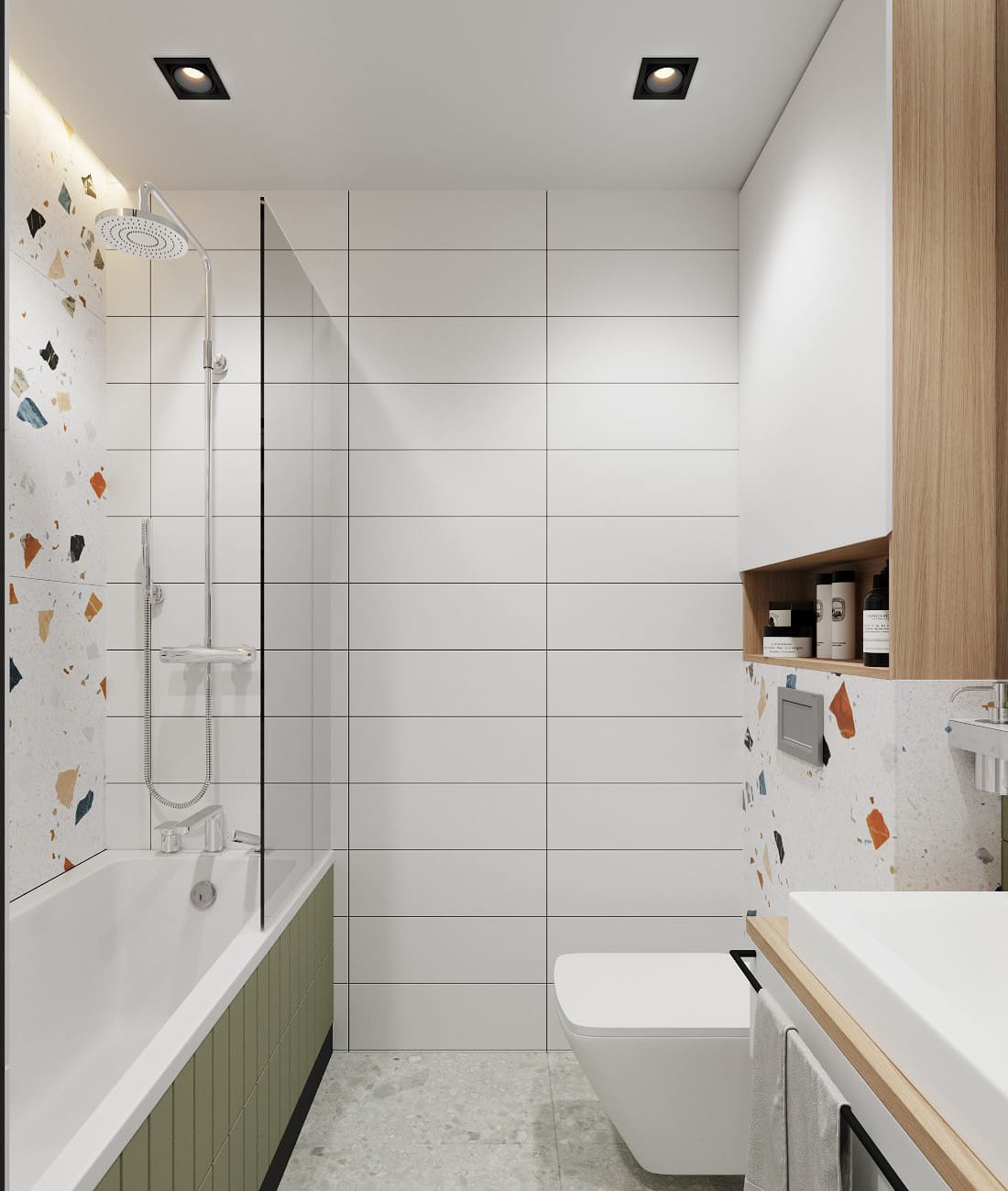 дизайн інтер'єру модної квартири фото 95