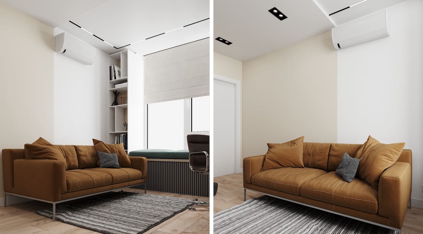 дизайн інтер'єру модної квартири фото 92