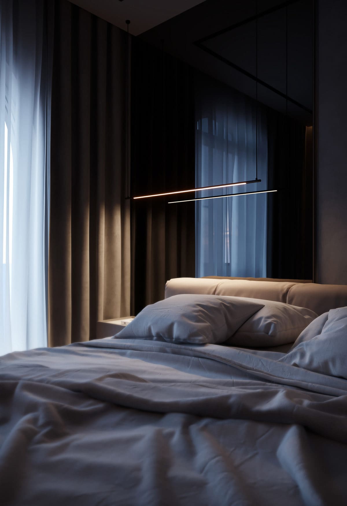 дизайн інтер'єру модної квартири фото 8