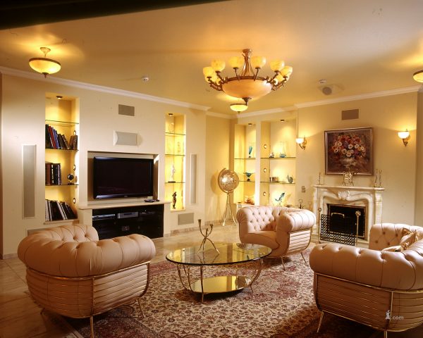 Гарний дизайн вітальні