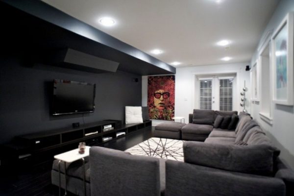 Постер у декорі інтер'єру вітальні Постер у декорі інтер'єру вітальні