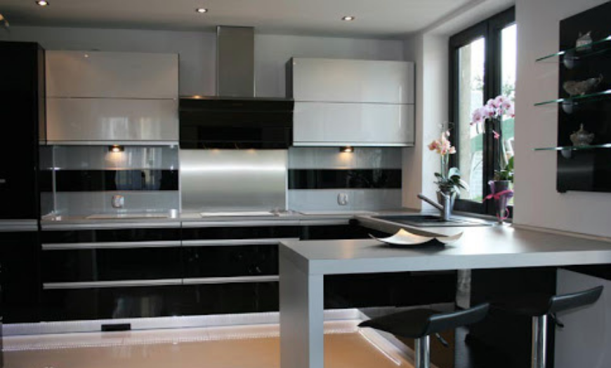 Дизайн кухни в стиле хай тек кухня в стиле хай тек