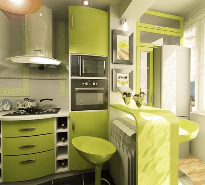Дизайн кухні 9 кв.м 2022: ТОП-200 ідей з фото