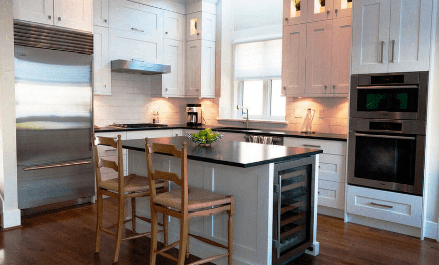 кухня 9 кв.м із островом