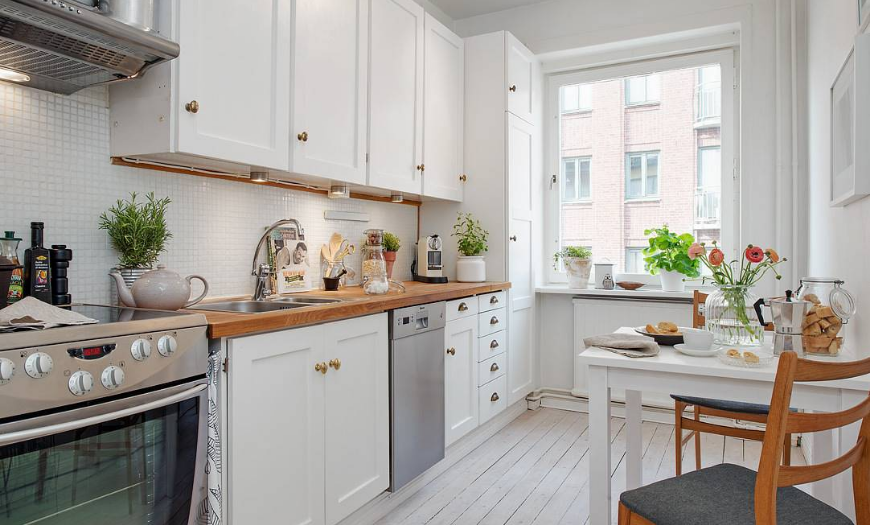 кухонний гарнітур для 9 метрової кухні