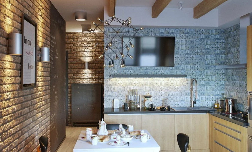 кухни 9 кв метров дизайн