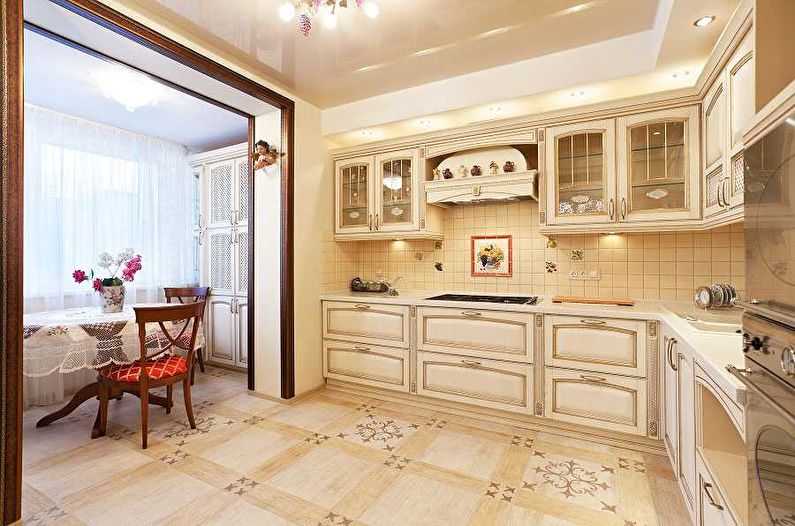 Дизайн кухні 9 кв.м з балконом
