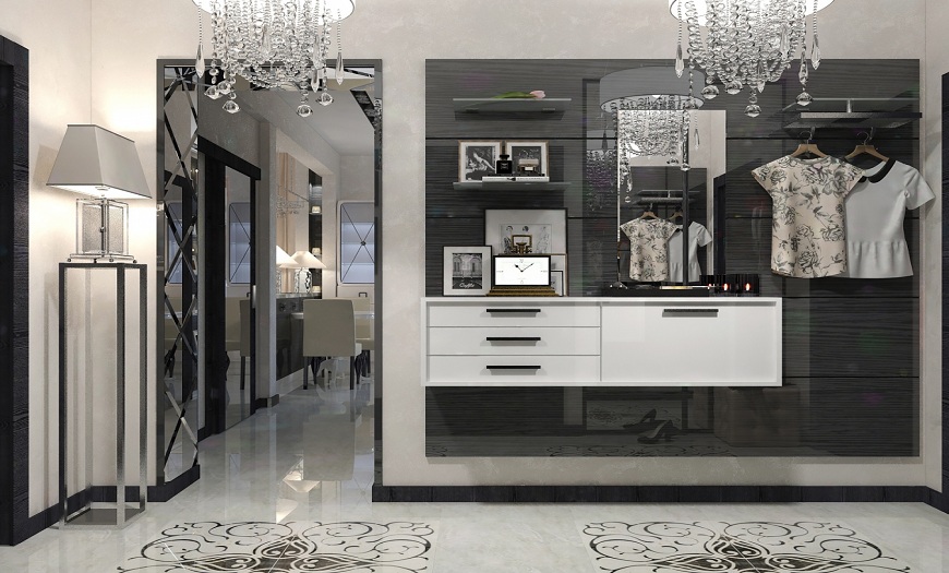 Передпокій у стилі арт-деко Передпокій у стилі арт-деко