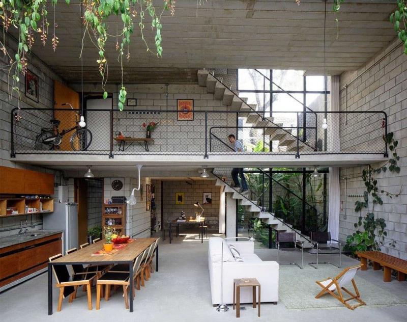 Будинок у стилі лофт 3