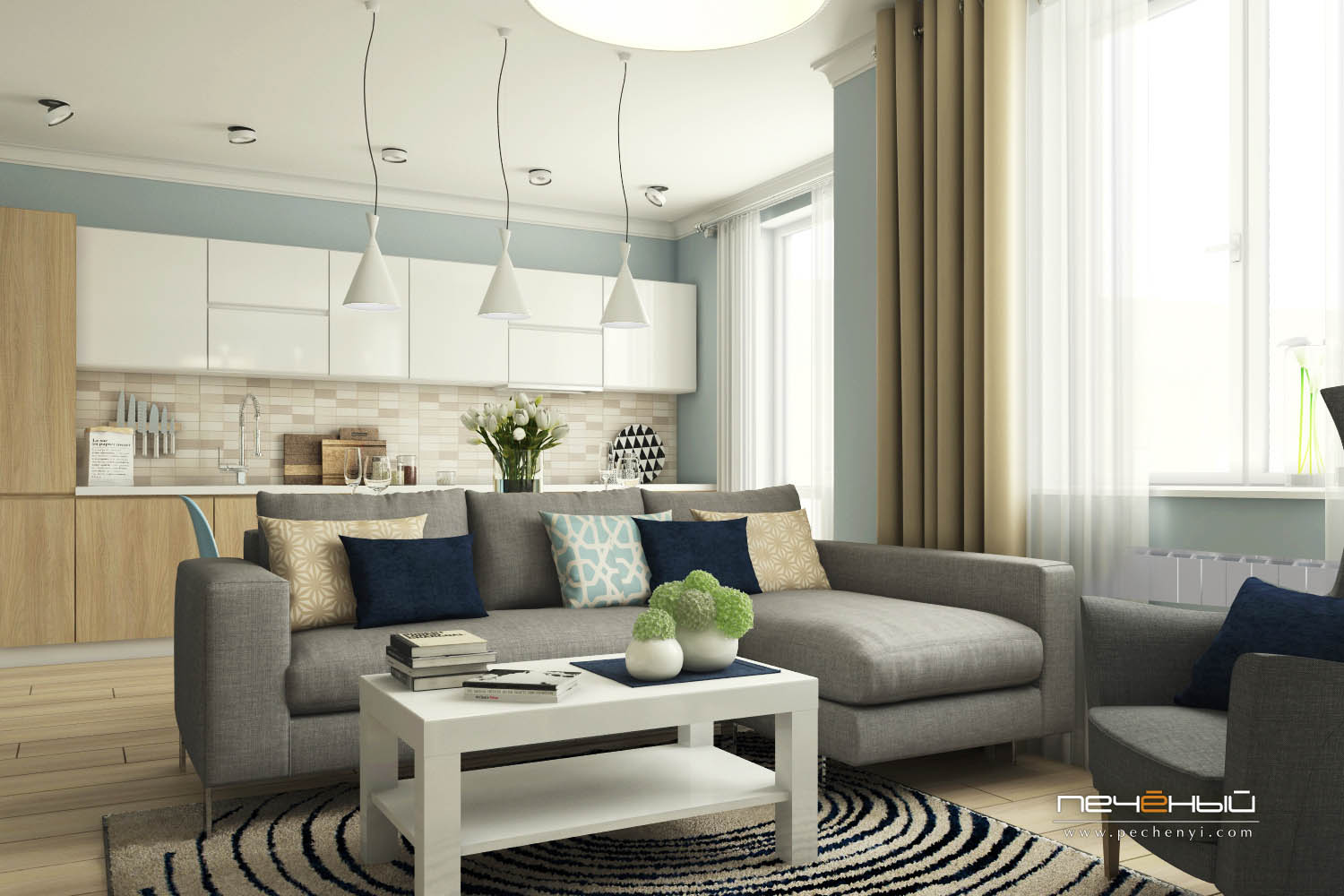 Кухня-вітальня