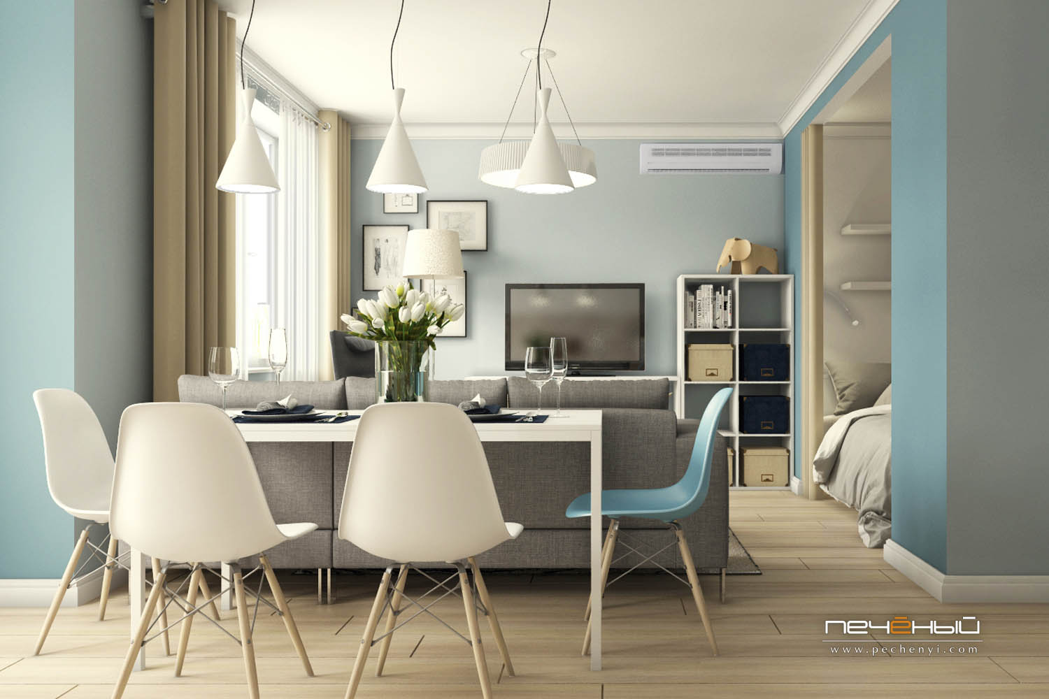 Кухня-вітальня