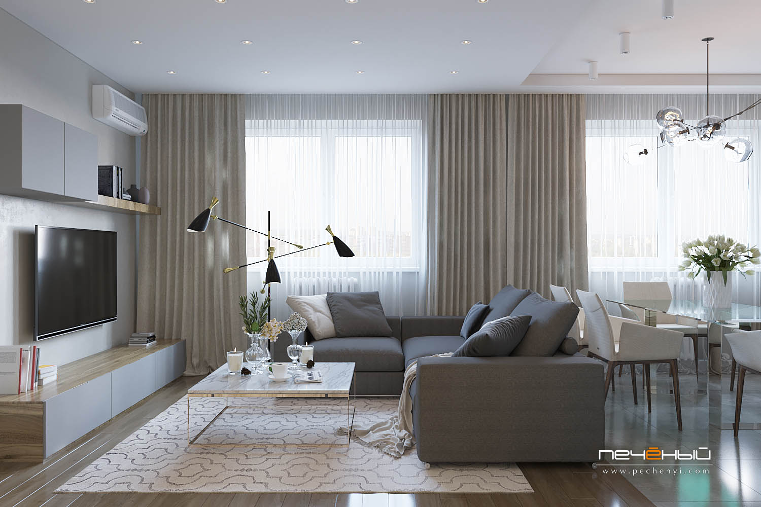 Кухня-вітальня 2018