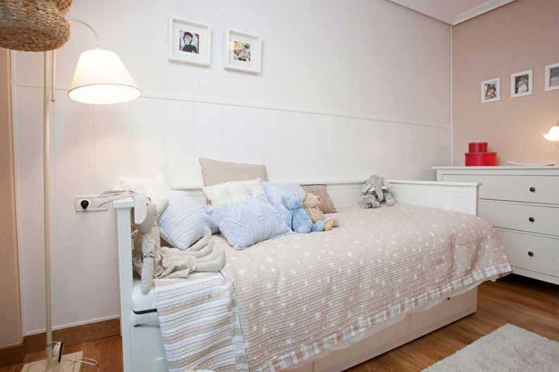 Біла дитяча кімната - Дизайн інтер'єру