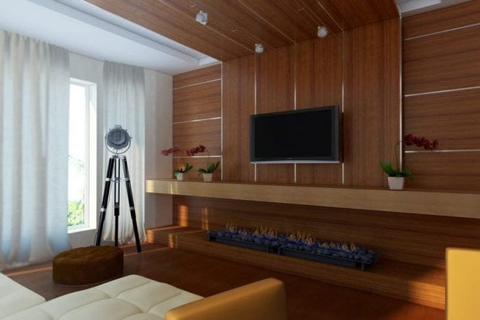 світлий інтер'єр передпокою в стилі hi-tech фото