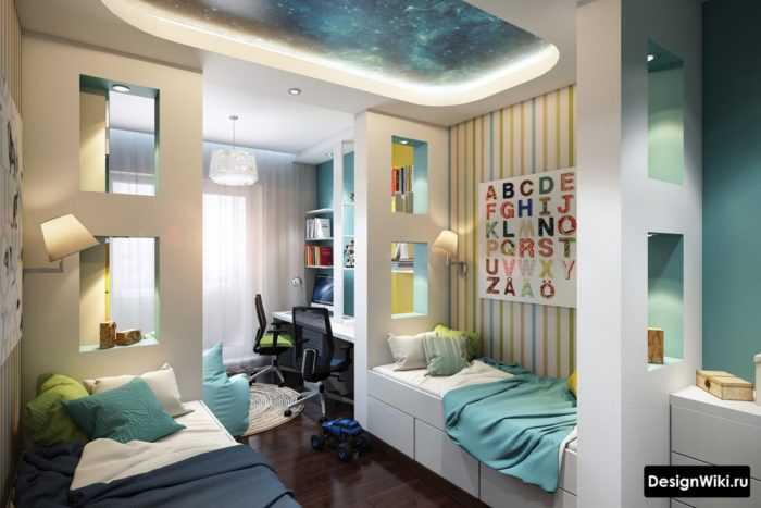 Стеля зоряне небо у дитячій кімнаті