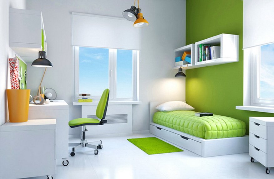 Спальня хай тек