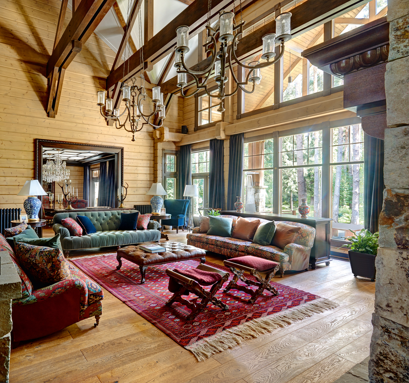 Идеи дизайна гостиной в частном доме: фото реальных интерьеров и советы