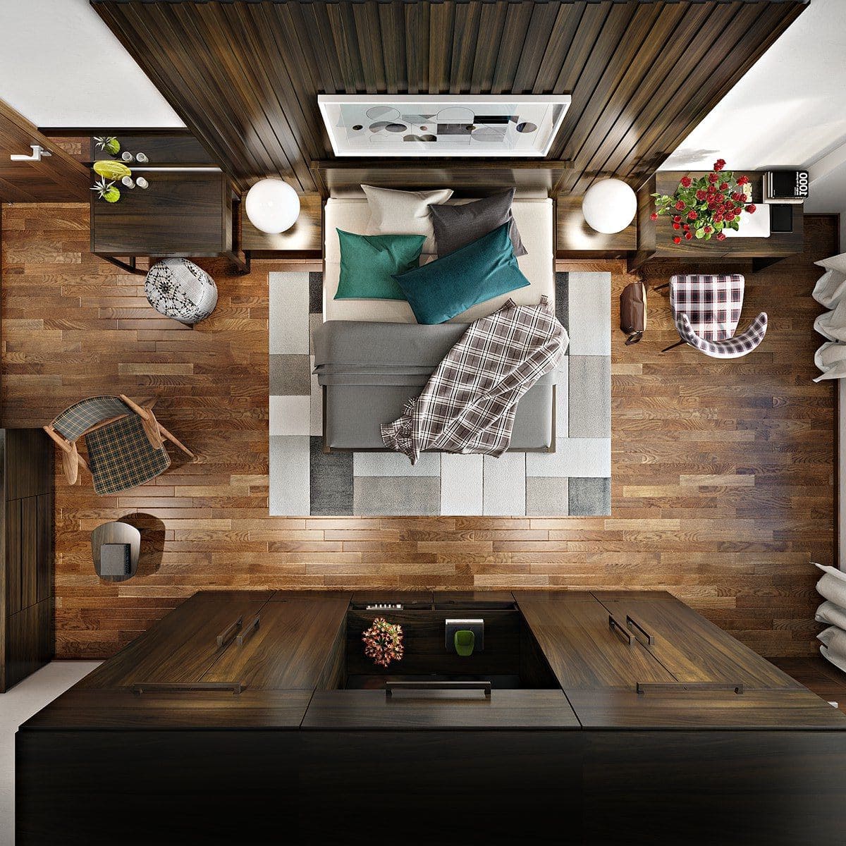 интерьер спальни фото 16