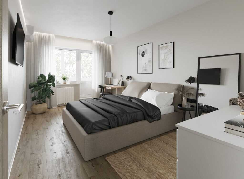 интерьер спальни фото 65