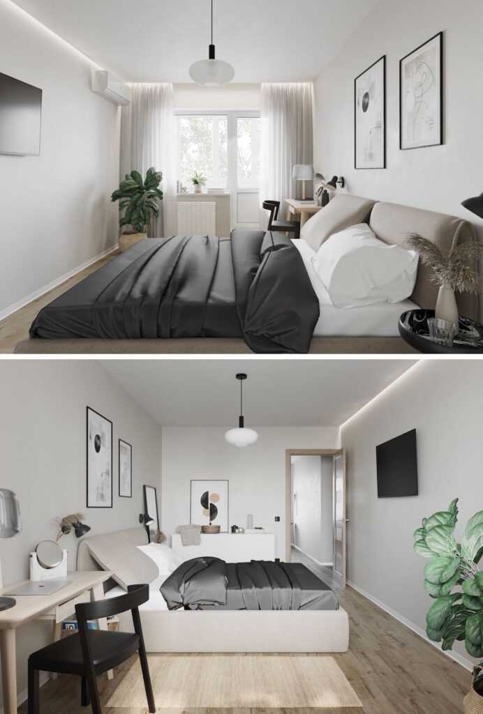 интерьер спальни фото 67