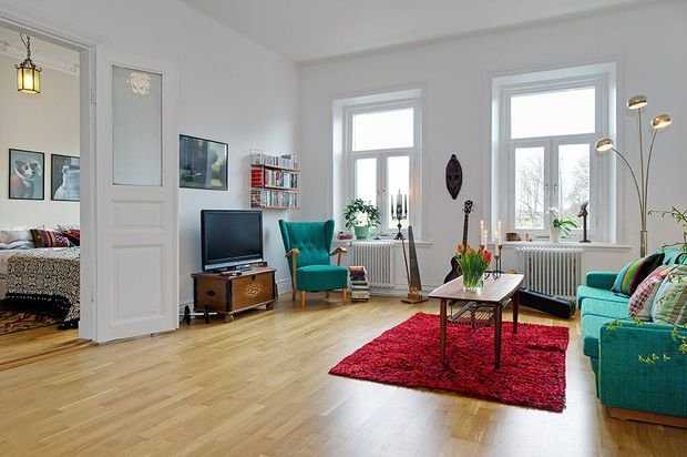 Фотографія: Вітальня в стилі Скандинавський, Декор інтер'єру, Квартира, Будинок, Декор – фото на INMYROOM