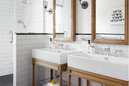 ванна кімната в скандинавському стилі