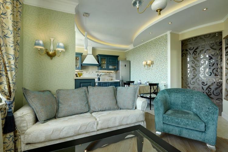 Пастельные тона - Цвет обоев для гостиной Пастельные тона - Цвет обоев для гостиной