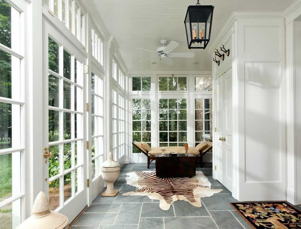 веранда в классическом стиле