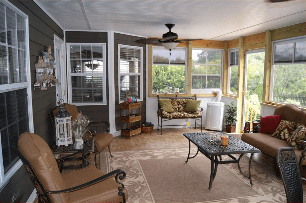 веранда в стиле прованс