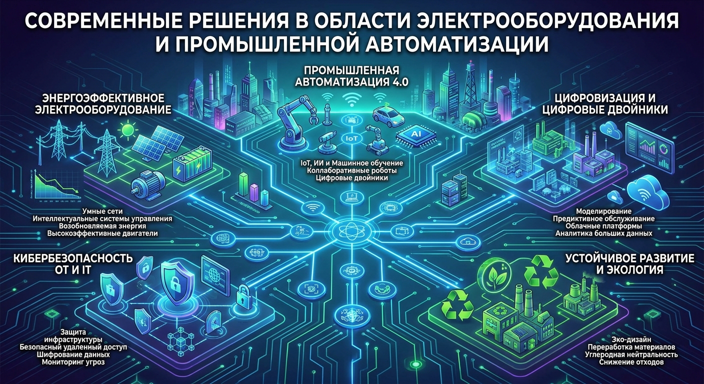 Современные решения в области электрооборудования и промышленной автоматизации